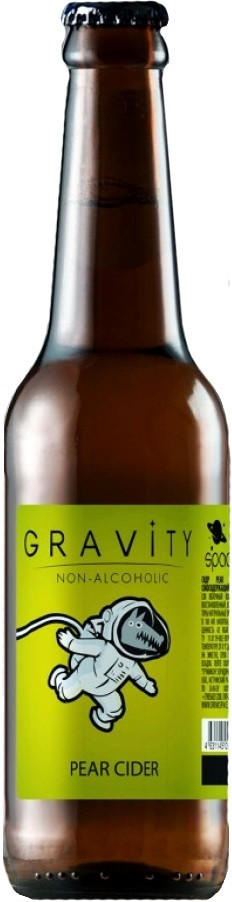  , Gravity PEAR CIDER non-alcoholic