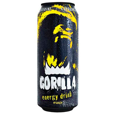 Энергетический напиток gorilla orange