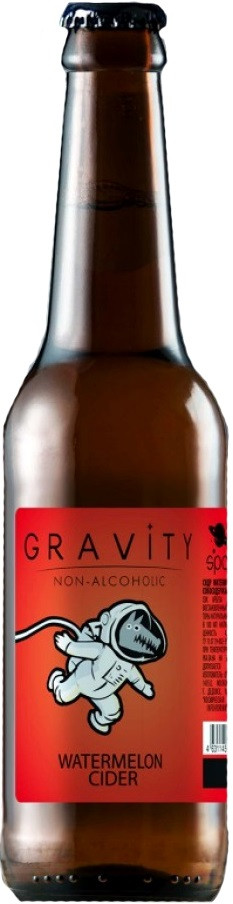 Волковская Пивоварня, Gravity WATERMELON CIDER non-alcoholic